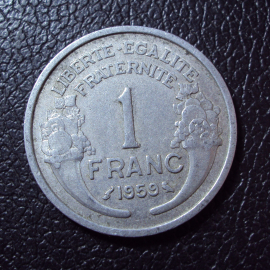Франция 1 франк 1959 год.