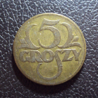Польша 5 грошей 1923 год.