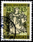 Португалия 1965 год . Персонажи из театральных пьес Жиля Висенте .