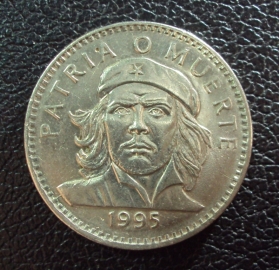 Куба 3 песо 1995 год.