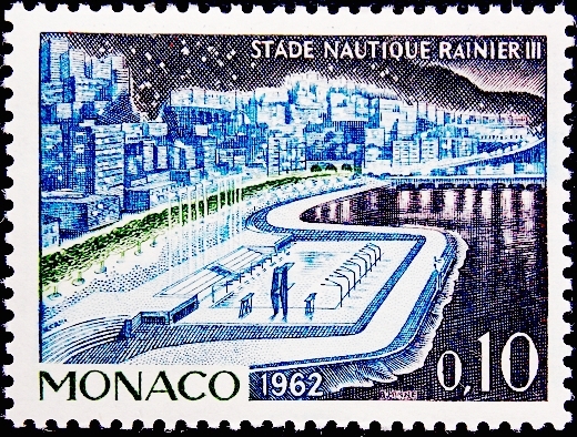  Монако 1962 год . Зимний стадион им. Принца Монако Райнера III . (1)