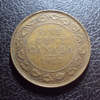 Канада 1 цент 1917 год.