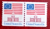 США 1975 Зал независимости Флаг Sc#1625 Used