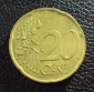 Италия 20 центов 2002 год. - вид 1