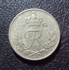 Дания 10 эре 1958 год.
