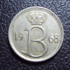 Бельгия 25 сантим 1968 год belgie.