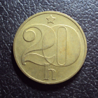 Чехословакия 20 геллеров 1983 год.