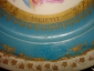 Старин.кабинет.тарелка.ПОРТРЕТ ЛЮДОВИКА XVI,фарфор живопись СЕВР Франция 1868г. - вид 3