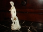НЮ Старин.статуэткаОРФЕЙ с ЛИРОЙ фарфорEDME SAMSON Франция1850е старин.повтор модели Кёндлера Мейсен - вид 1