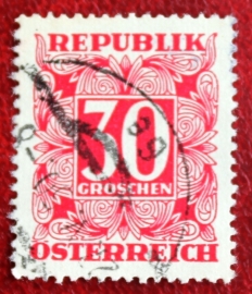 Австрия 1949 Доплатная Sc#J239 Used