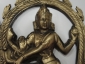 винтажная скульптура / панно танцующий бог Шива, религия, Индия - вид 1