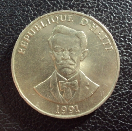 Гаити 50 центов 1991 год.
