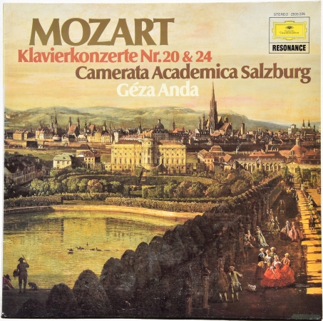 Mozart "Klavierkonzerte Nr.20 & 24" 1977 Lp  MINT