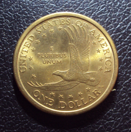 США 1 доллар 2000 p год Парящий орел.