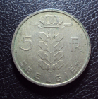 Бельгия 5 франков 1973 год belgie.