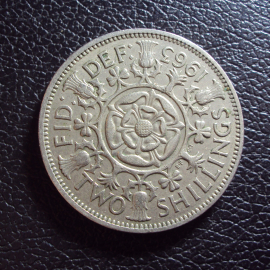 Великобритания 2 шиллинга 1963 год.