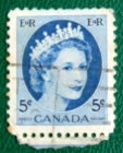 Канада 1954 королева Елизавета II Sc#341 Used