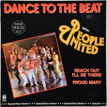 People United Reach Out I'll Be There" 1986 Maxi Single