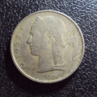 Бельгия 1 франк 1952 год belgie.