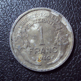Франция 1 франк 1946 год.