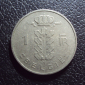 Бельгия 1 франк 1959 год belgie. - вид 1
