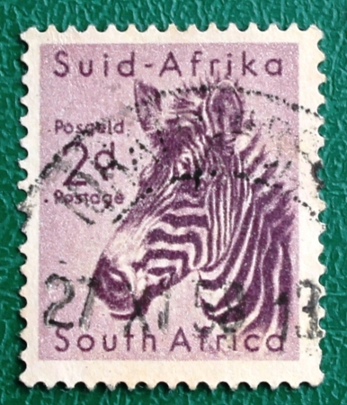 Южная Африка 1954 Зебра Sc#203 Used
