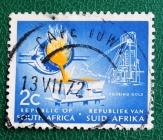 Южная Африка 1961 Льется Золото Sc#257 Used