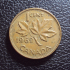 Канада 1 цент 1969 год.