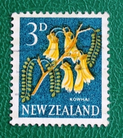 Новая Зеландия 1960 Цветы  кауваи Sc#337 Used