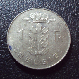 Бельгия 1 франк 1970 год belgie.