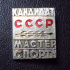Кандидат в мастера спорта СССР КСТК.
