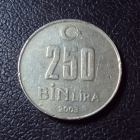 Турция 250000 лир 2003 год.