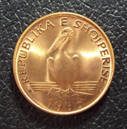 Албания 1 лек 1996 год.