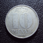 Германия ГДР 10 пфеннигов 1979 год.