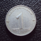 Германия ГДР 1 пфенниг 1953 год.