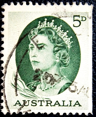 Австралия 1963 год Королева Елизавета II №3