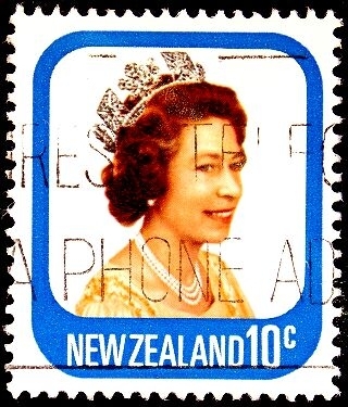 Новая зеландия 1977 год Queen Elizabeth II