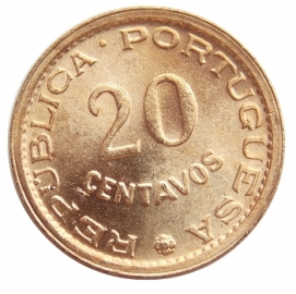 Мозамбик Португальский 1974 год 20 сентаво UNC №2