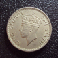 Британская Малайя 10 центов 1950 год. - вид 1
