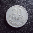 Польша 20 грошей 1976 год.