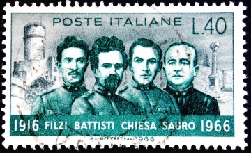 Италия 1966 год . Героям Первой Мировой Войны