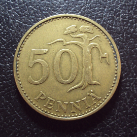 Финляндия 50 пенни 1963 год.