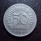 Германия 50 пфеннигов 1921 e год.