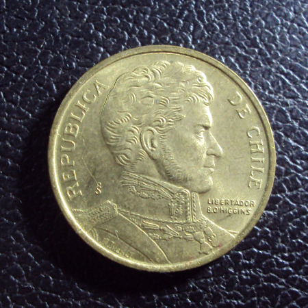 Чили 10 песо 1997 год.
