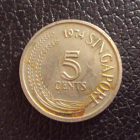 Сингапур 5 центов 1974 год.