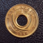 Восточная Африка Британская 1 цент 1956 год.