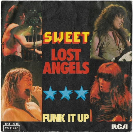 Sweet "Lost Angels" 1976 Single