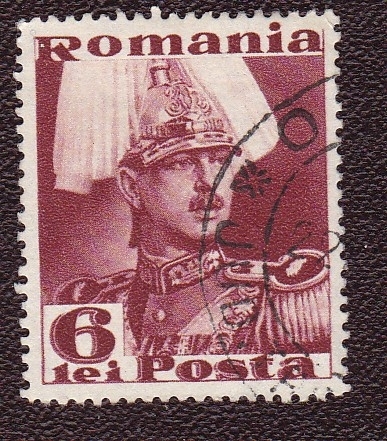 1935 Румыния Король Кароль II персоналии стандарт марки 1139