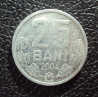 Молдова 25 бани 2004 год.