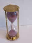 Часы песочные ,19 см,15 мин,латунь